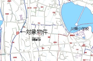 香川町川東土地地図